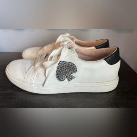 Kate Spade White and Black Sneakers - Picture 7 of 7